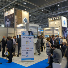 A wide array of innovative partner solutions was shown at the Milestone booth, from advanced storage solutions to forward-looking video analytics