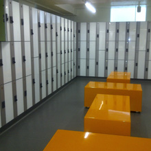 The XS4 locker Lock can be fully integrated with the SALTO access control solution or be operated as a stand-alone system