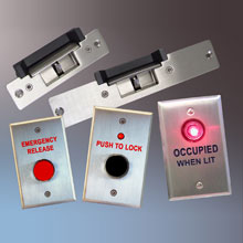 The dual door control bathroom system is a unique solution ideal for the specific application