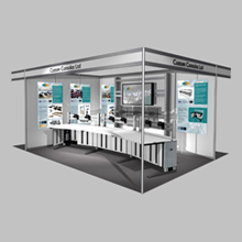 Custom Consoles will also be showing examples of the Ergotron range of user-adjustable flat-panel monitor display supports and a KAB controller chair