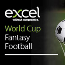 The Excel World Cup Fantasy Football game is free to take part and participants have the chance to win a Sonos Sound System equipment