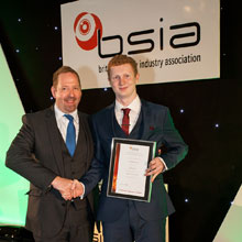 The apprentices were selected as award winners in recognition of their academic and practical success in the field of electronic security installations