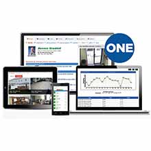 Video verification from Connect ONE offers simple-to-configure rules capturing video from up to five cameras per event