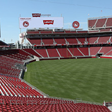 Several of Sony’s security cameras are used in the facility’s video surveillance systems