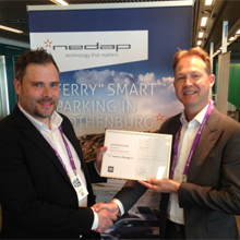 Nedap's successful partnership with InfraConrol has led to the installation of SENSIT wireless parking sensors in the Salthomen ferry area