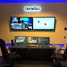 Winsted was commissioned to provide a console that would not only provide functionality for hi-tech demonstration area, but also fit space available within multi-functional room