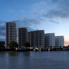 Access control, communication with reception staff and interface with third-party home automation systems at Riverlight are managed by Comelit's ViP software