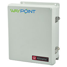 The PMK1 Pole Mount Kit simplifies installation of WayPoint and other Altronix outdoor-rated power supplies