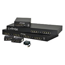 Altronix eBridge transceivers are compatible with 1, 4, 8 or 16 port eBridge receivers