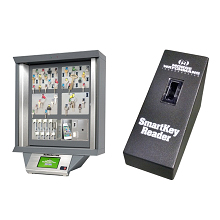 Morse Watchmans booth includes presentation area to highlight integration capability of KeyWatcher Touch with variety of access control systems