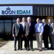 The Congressman was given tour of Boon Edam’s factory and product showroom to see first-hand how products are manufactured