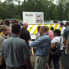 Delta HD300 barrier, HD2050, MP5000 barriers demonstration events in Washington, DC and Dallas