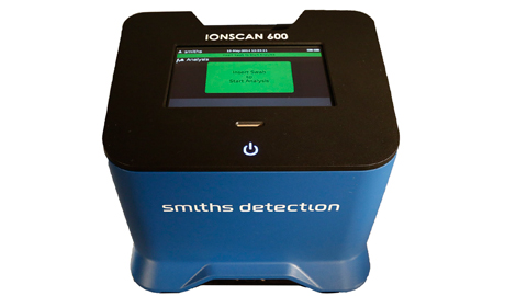 The portable desktop IONSCAN 600 will be able to detect a range of narcotics such as amphetamine, cocaine, heroin, ketamine, MDA, MDMA and others
