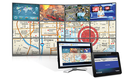 Matrox MuraControl video wall apps for Windows & iPad provide an easy way to manage video walls for digital signage, corporate and control room applications