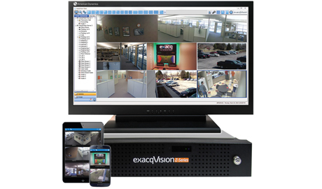 The exacqVision client provides faster access to video and better bandwidth management