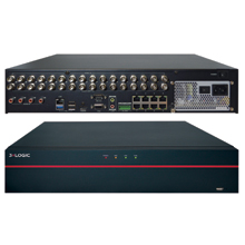 3xLOGIC VIGIL V250 Hybrid NVR comes standard with a 2TB hard drive, and VIGIL Server and Client software