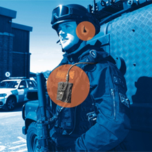 Designed in the U.K. and tested by two U.K. and other overseas police forces, the ELITE headset enables the user to hear two radio systems simultaneously