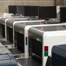 CX6040BI is perfectly suitable for security and customs requiring inspections of hand-held baggage