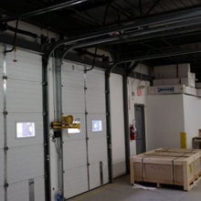 This system offers protection to Millworks Custom Manufacturing’s valuable hardwood materials in the facility