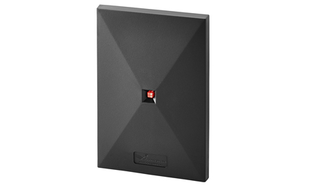 An outdoor IP67-rated tamper-resistant multi-technology proximity card reader, it's capable of reading HID, ZKAccess and Pyramid 125 kHz 26-bit proximity cards