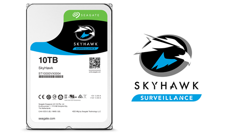 Optimised to support multiple cameras operating around-the-clock, SkyHawk drives maximise surveillance watchfulness and security 