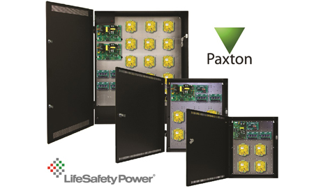 The FlexPower PCLASS Paxton Access Control Power System is engineered to integrate operating power and a mechanical housing for Paxton AccessNet2 controller hardware