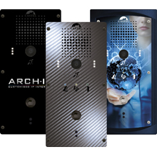 Castel has created a range of IP intercoms whose design is entirely customisable