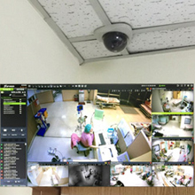 The compact dome camera CAM1320S2 comes with 2-axis support, providing a wider coverage while not being too obtrusive for the patients