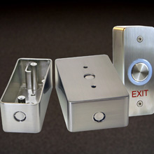 Dortronics Systems exhibits surface-mount back boxes for door access control devices at ISC West