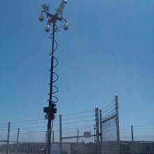 Mobile surveillance trailers offer video views of the physical facilities of the Port of West Sacramento, tied in wirelessly to video management software from OnSSI