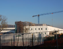 Stobhill Hospital in Glasgow - the new hospitals will open officially in summer 2009