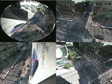 ImmerVision IMV1-1/3 Panomorph lens simply attaches to an existing standard analogue or IP camera giving it 360-degree viewing capability, without blind spots and with greater visual detail than other panoramic lenses such as mirror and fisheye