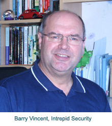 Barry Vincent, Intrepid Security