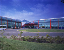 Rainbow will be at IFSEC 2008, held at the Birmingham NEC (pictured) which itself uses Rainbow lenses in its CCTV system