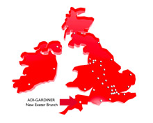 ADI-GARDINER's new Exeter branch