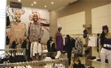 Axis network cameras in use in Benetton's megastore in Vienna's Kärntnerstraße