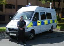 The state-of-the-art TSS solution is integrated into a high visibility Mercedes Sprinter van operated by Safer Swansea