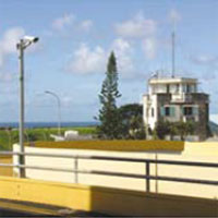 Axis IP-Surveillance integrated with buildings management covers all angles at Mauritius airport