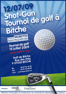 The French Federation of Golf Tournament was sponsored by MOBOTIX