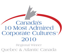 IP security solutions provider Genetec Wins Canada’s 10 Most Admired Corporate Cultures of 2010 Award