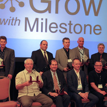 A record number of Manufacturer Alliance Partners and Milestone Solution Partners exhibited in the Technology