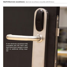 SALTO electronic escutcheon