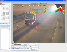 Alarm and associated video images can be relayed back to a central control room and can be reviewed using NetVu ObserVer video management software