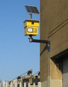 Derwent's white light Aegis unit in system installed at Network Rail, South Croydon by TEW Plus Ltd