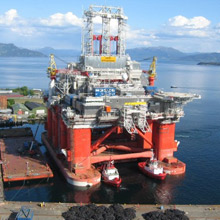 Aker Solutions advanced H6 drilling rigs use a custom-integrated Milestone video surevillance software solution for state-of-the-art operations in harsh enviconments