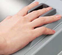 Finger vein biometrics in AEOS