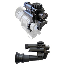 ClipIR is designed to attach to Image Intensifiers (I2) to provide fused night vision, thermal imaging and I2