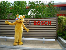 Bosch have chosen Children in Need, which is the BBC's corporate charity in the UK