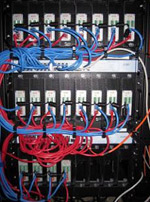 ACTi SED-2120 was used to convert the analogue video to MPEG4 (at 3 Mbit/25 fps)