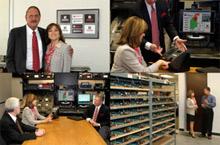 US Congresswoman Loretta Sanchez is welcomed to Hirsch Electronics' corporate facility